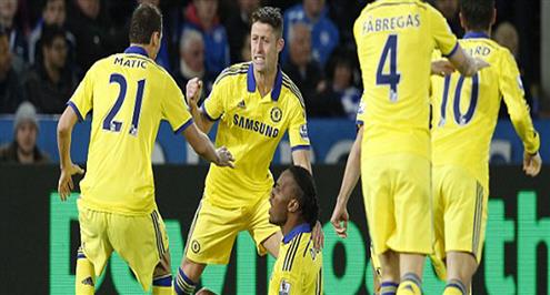 تشيلسي يقترب من حسم البريميرليج بثلاثية في ليستر سيتي